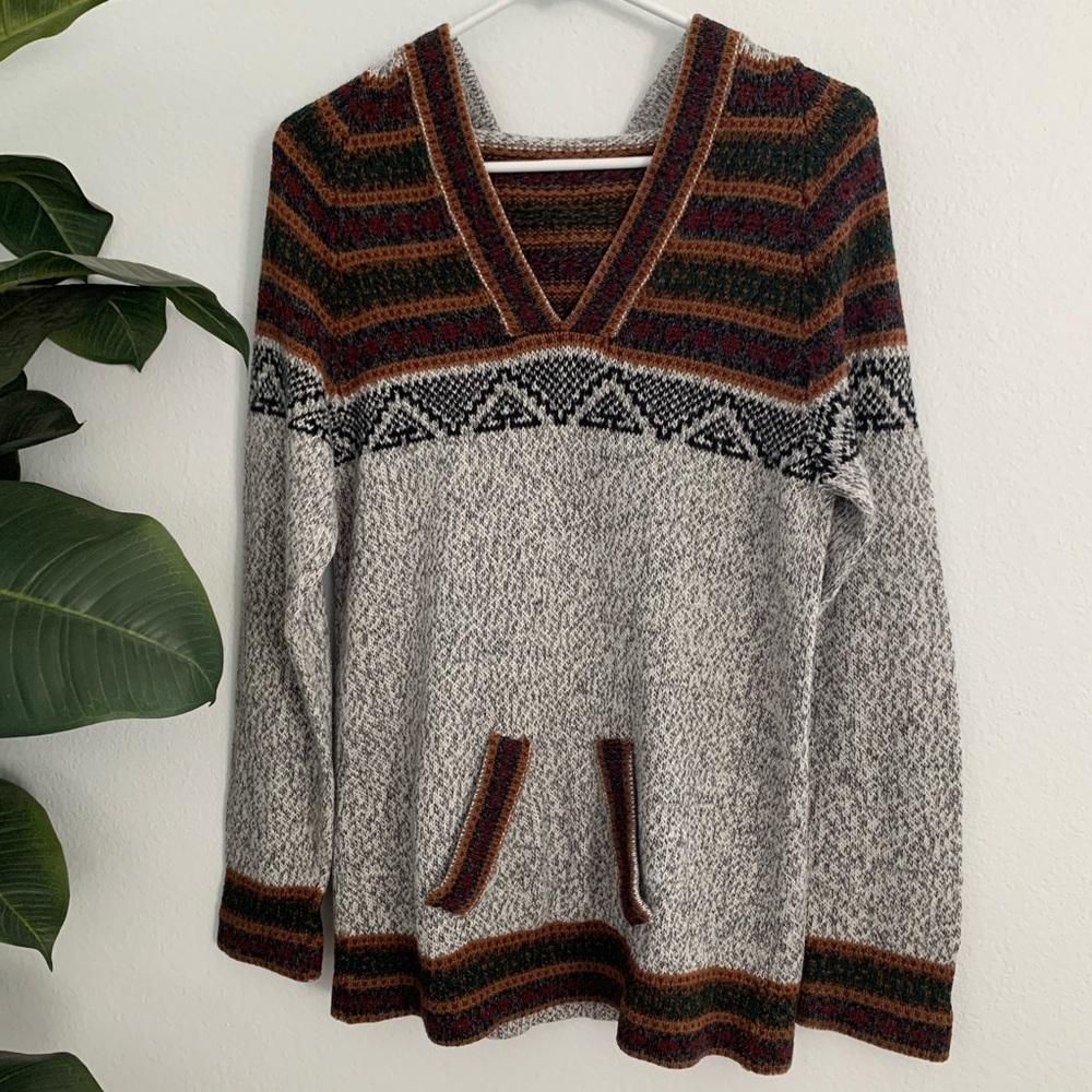 Hand Woven Alpaca Hoodie